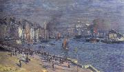 Claude Monet Port of Le Havre oil painting on canvas